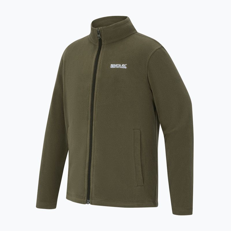 Bluză fleece pentru copii Regatta King II olive night 3