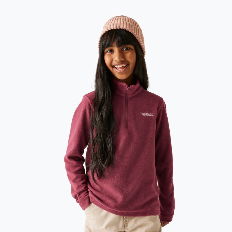 Bluză fleece pentru copii REGATTA Hot Shot II dark pimento 4