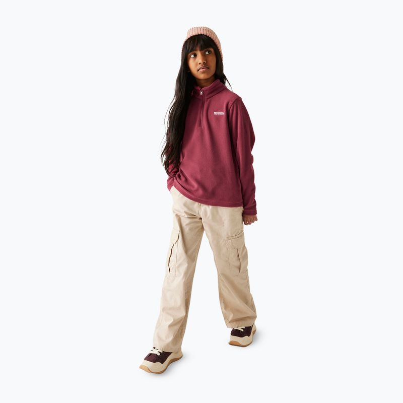 Bluză fleece pentru copii REGATTA Hot Shot II dark pimento 5
