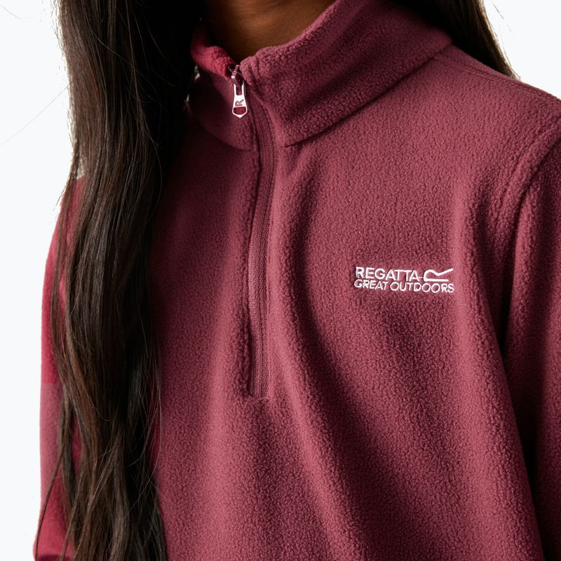 Bluză fleece pentru copii REGATTA Hot Shot II dark pimento 7