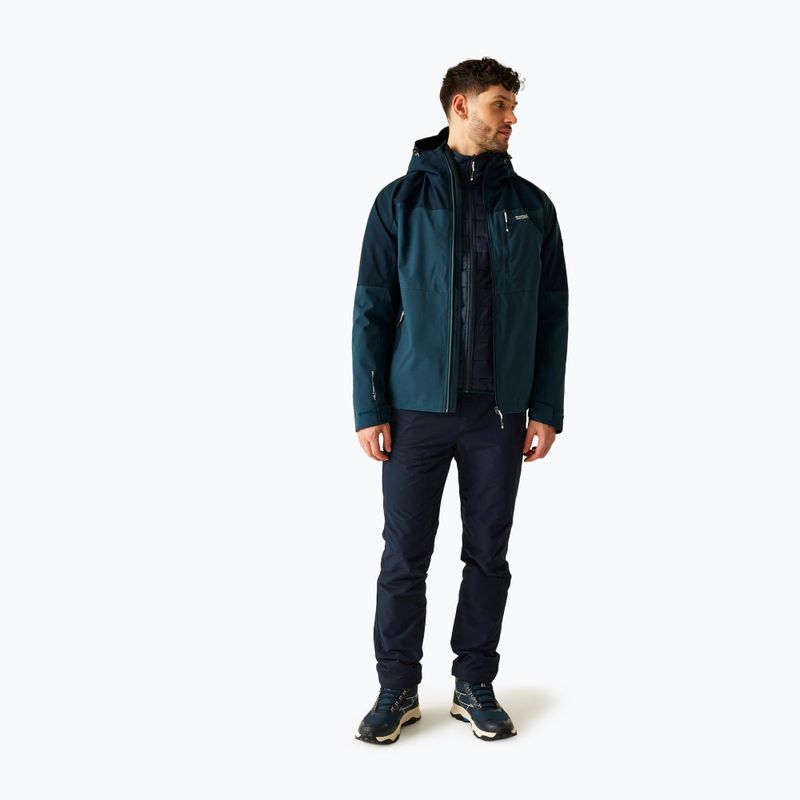 Geacă 3în1 pentru bărbați REGATTA Wentwood moonlight denim/navy 2