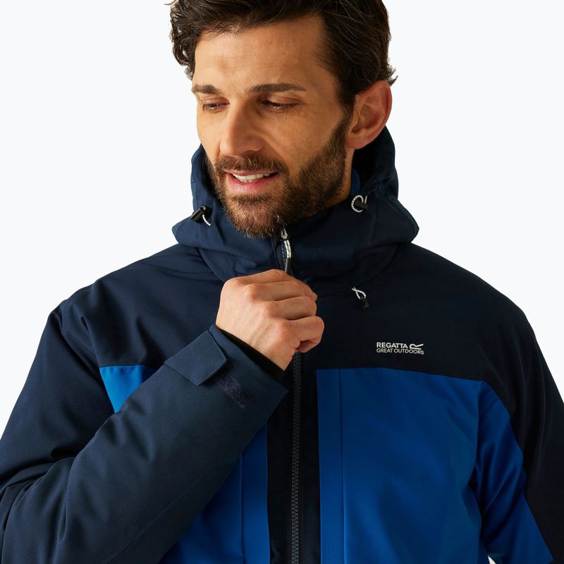 Geacă de ploaie pentru bărbați REGATTA Maland Insulated snorkel blue/moonlight denim 5