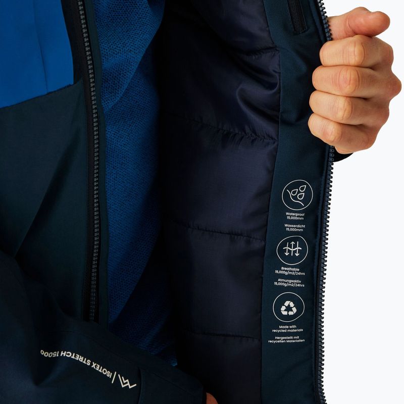 Geacă de ploaie pentru bărbați REGATTA Maland Insulated snorkel blue/moonlight denim 7