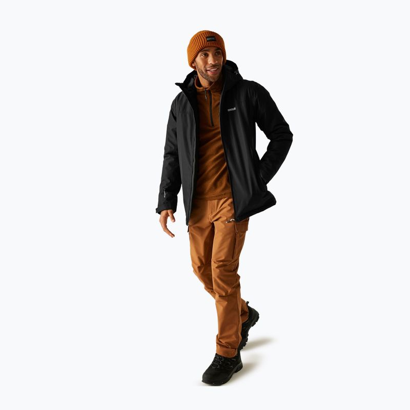 Geacă de ploaie pentru bărbați REGATTA Thornridge black 4