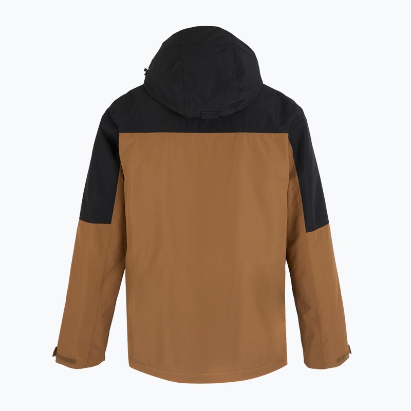 Geacă de ploaie pentru bărbați REGATTA Thornridge nut brown/black 10