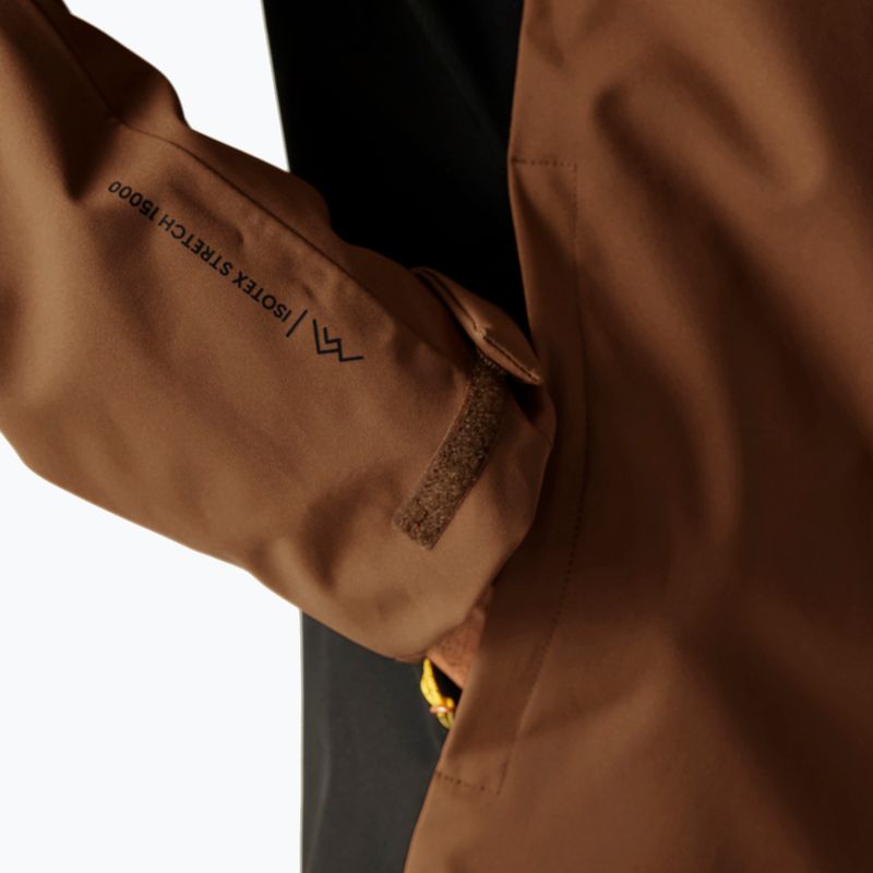 Geacă softshell pentru bărbați REGATTA Birchdale II nut brown/black 9