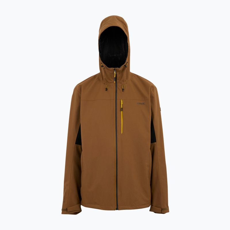 Geacă softshell pentru bărbați REGATTA Birchdale II nut brown/black 10