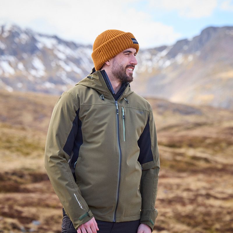 Geacă softshell pentru bărbați REGATTA Birchdale II olive night/black 15