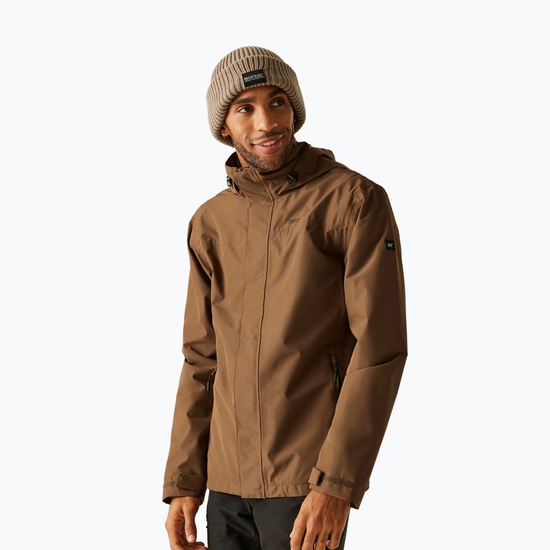 Geacă softshell pentru bărbați REGATTA Matt II nut brown