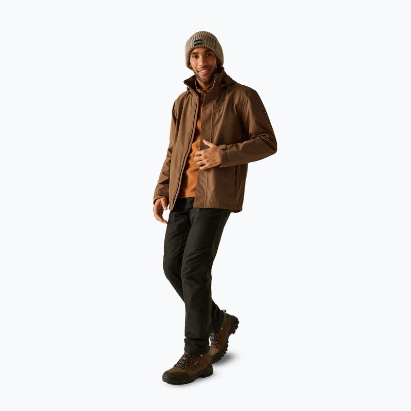 Geacă softshell pentru bărbați REGATTA Matt II nut brown 2