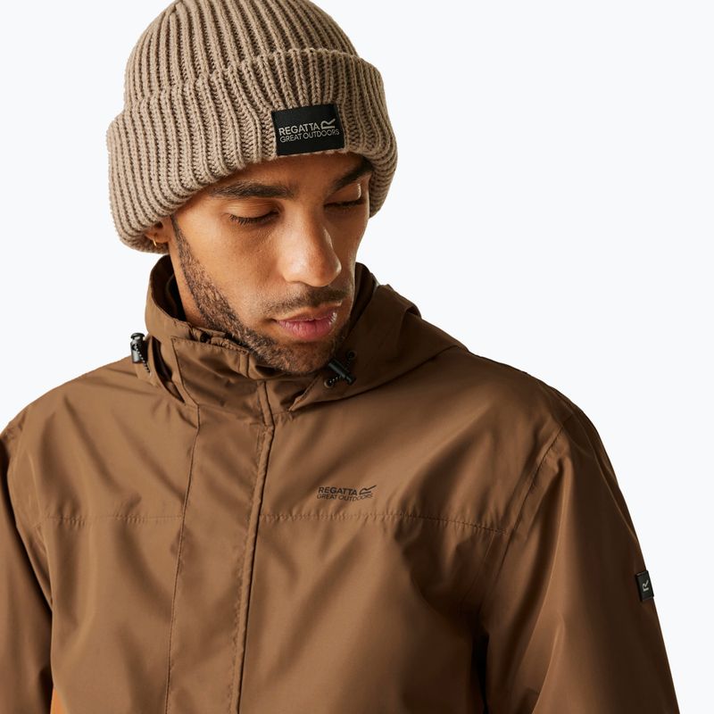 Geacă softshell pentru bărbați REGATTA Matt II nut brown 4