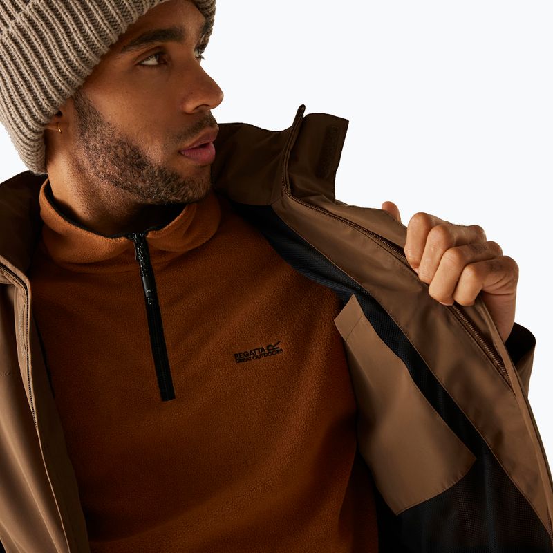 Geacă softshell pentru bărbați REGATTA Matt II nut brown 6