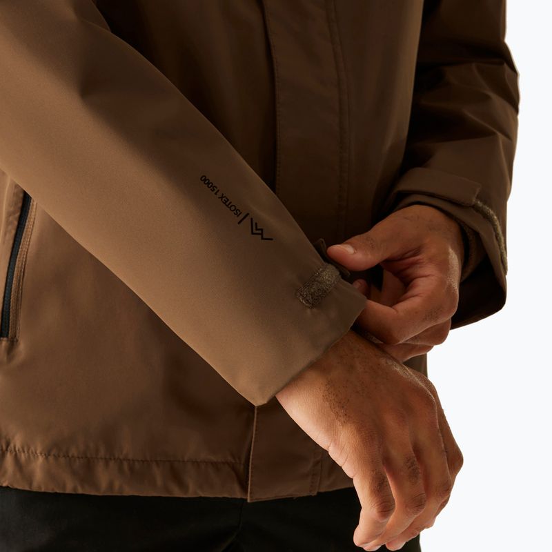 Geacă softshell pentru bărbați REGATTA Matt II nut brown 8
