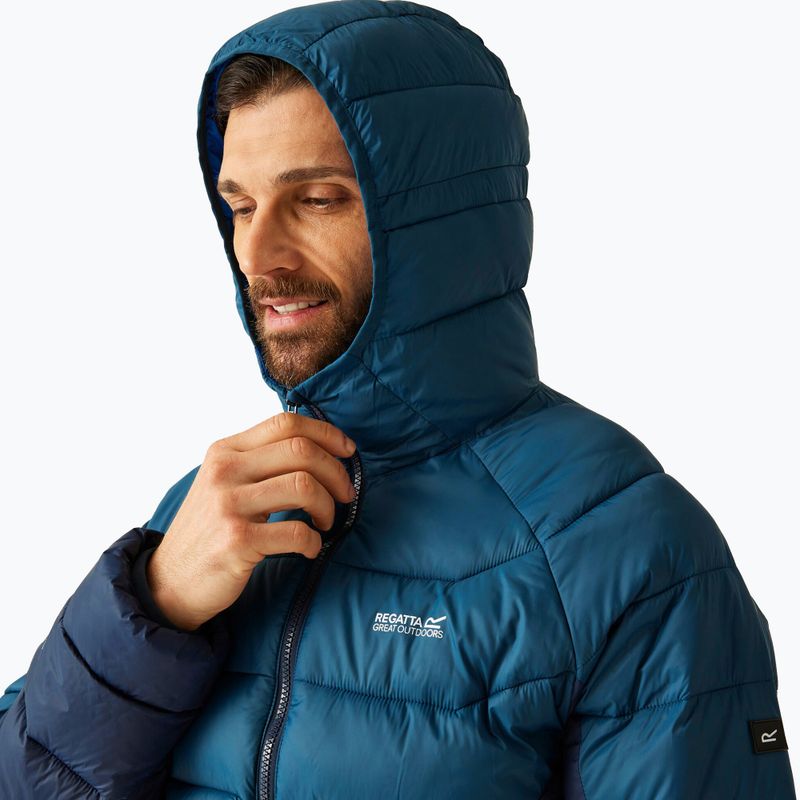 Geacă izolată pentru bărbați REGATTA Hooded Dalent moonlight denim/navy 4