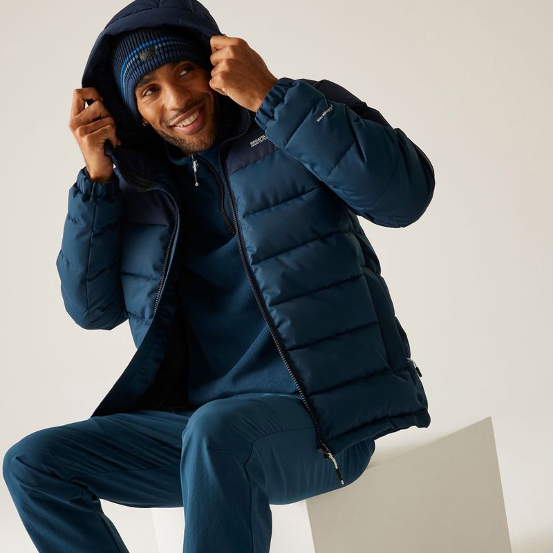 Geacă izolată pentru bărbați REGATTA Aldthron moonlight denim/navy 11