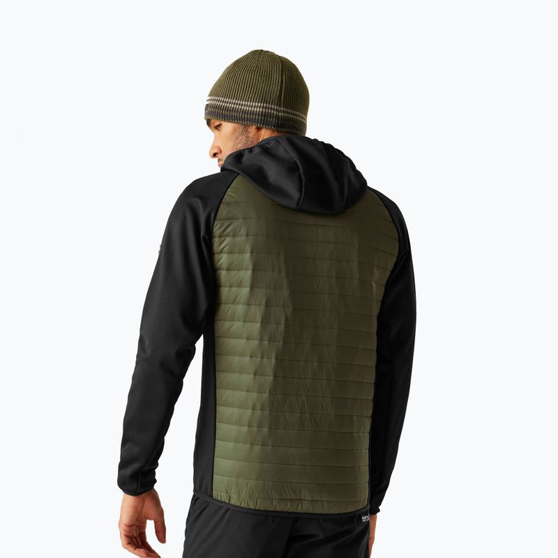 Geacă hibrid pentru bărbați REGATTA Andreson Hybrid olive/night black 3