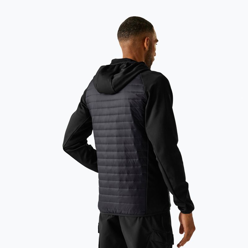 Geacă hibrid pentru bărbați REGATTA Andreson Hybrid black/ash/gold flake 3