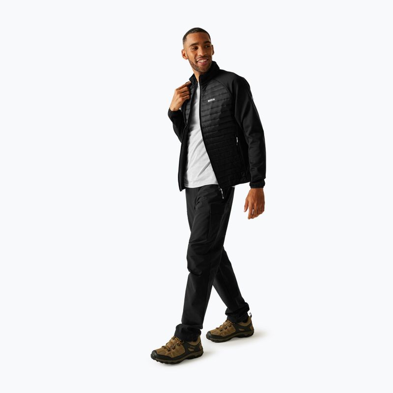 Geacă hibrid pentru bărbați Regatta Clumber Hybrid black 2