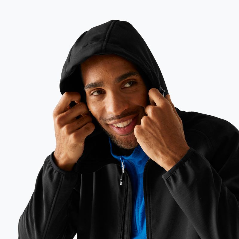 Geacă softshell pentru bărbați REGATTA Arec III black/black 4