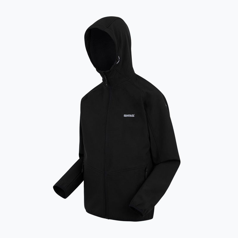 Geacă softshell pentru bărbați REGATTA Arec III black/black 8