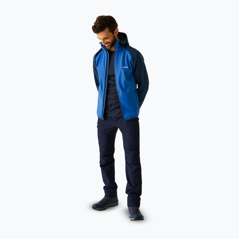 Geacă softshell bărbați REGATTA Arec III snorkel blue/moonlight denim 2