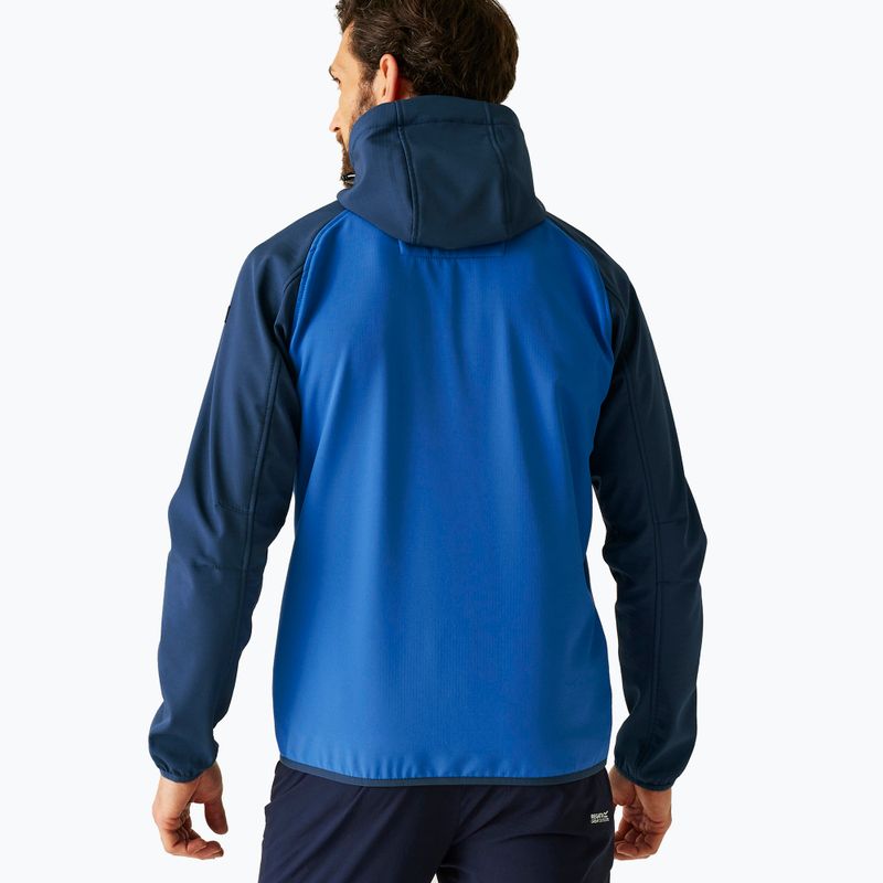 Geacă softshell pentru bărbați REGATTA Arec III snorkel blue/moonlight denim 3