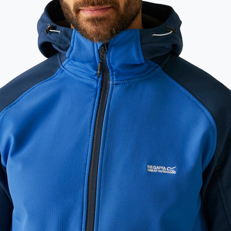 Geacă softshell bărbați REGATTA Arec III snorkel blue/moonlight denim 5
