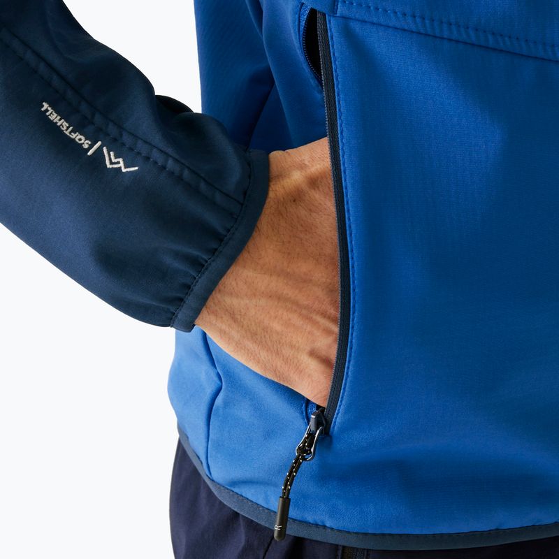 Geacă softshell pentru bărbați REGATTA Arec III snorkel blue/moonlight denim 6