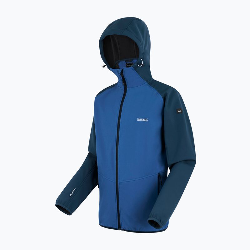 Geacă softshell pentru bărbați REGATTA Arec III snorkel blue/moonlight denim 9
