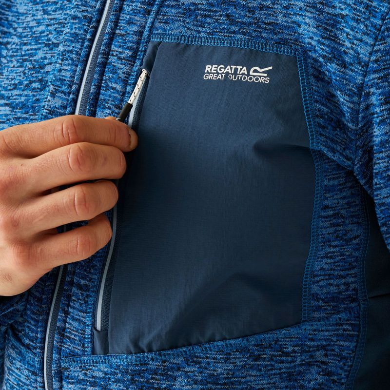 Bluză pentru bărbați REGATTA Alven snorkel blue/moonlight denim 4