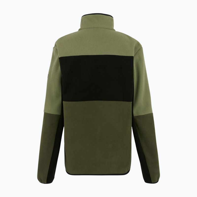 Bluză fleece pentru bărbați REGATTA Ormont oil green/black/olive night 6