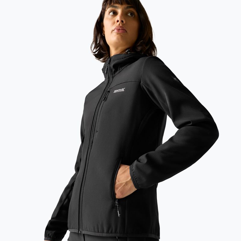 Geacă softshell pentru femei REGATTA Ossek black 3