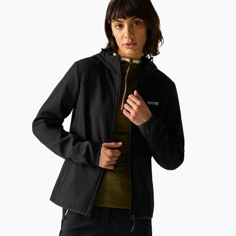 Geacă softshell pentru femei REGATTA Ossek black 4