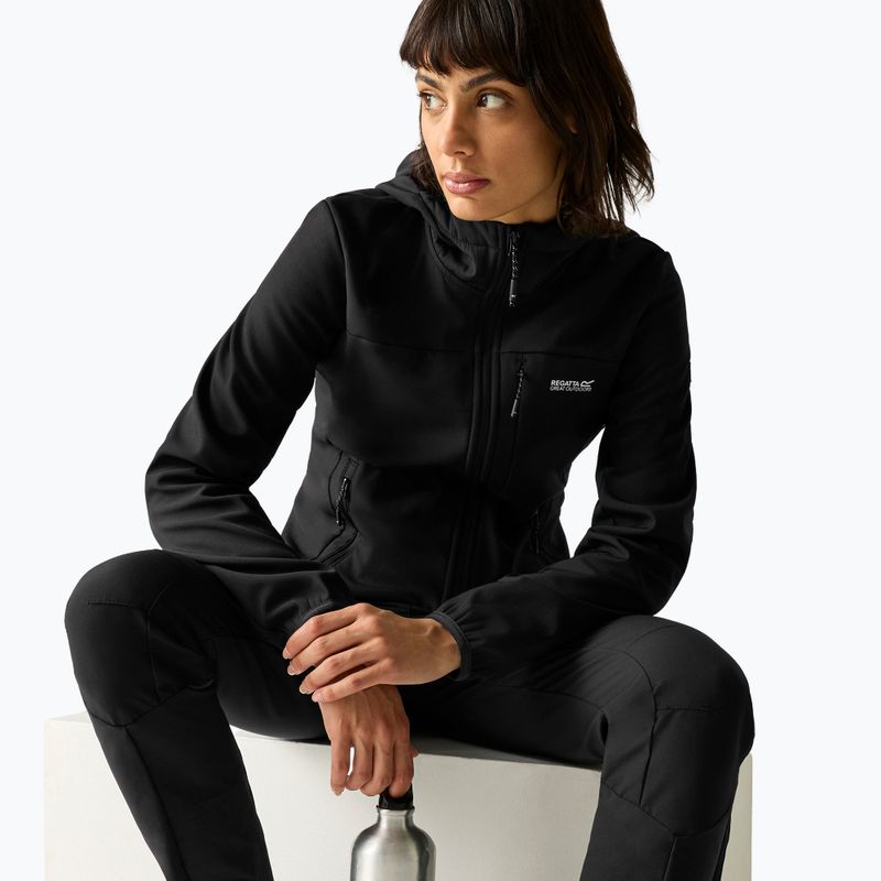 Geacă softshell pentru femei REGATTA Ossek black 5
