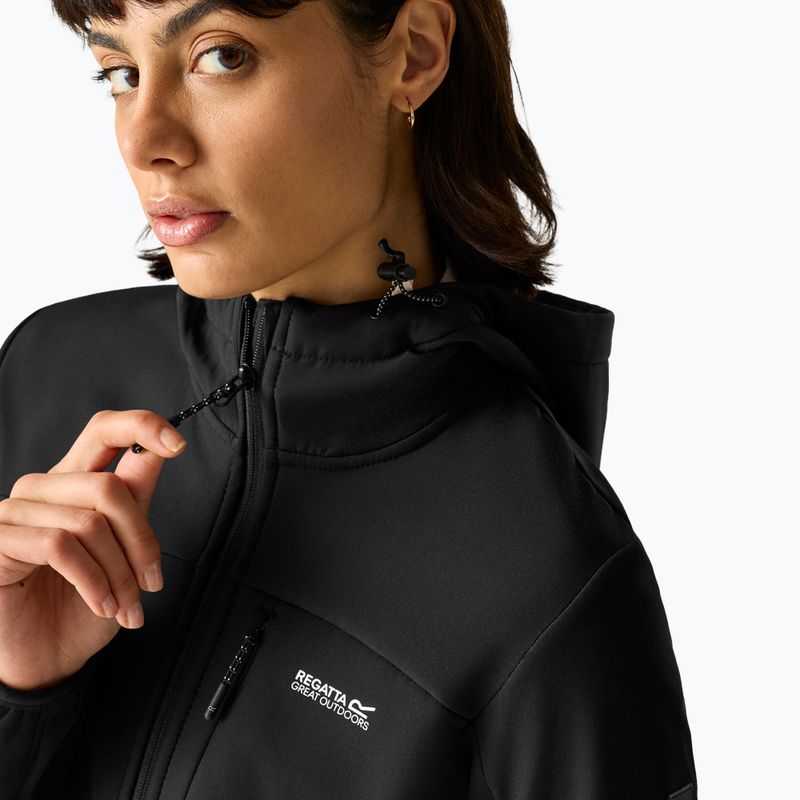 Geacă softshell pentru femei REGATTA Ossek black 6