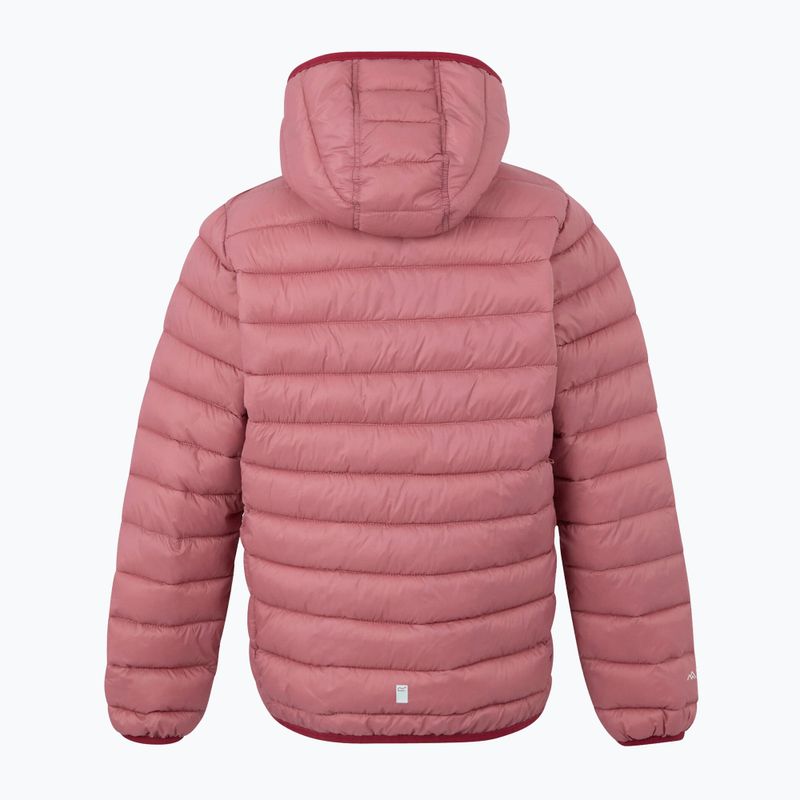 Geacă pentru copii REGATTA Hooded Marizion dusty rose/dark pimiento 2