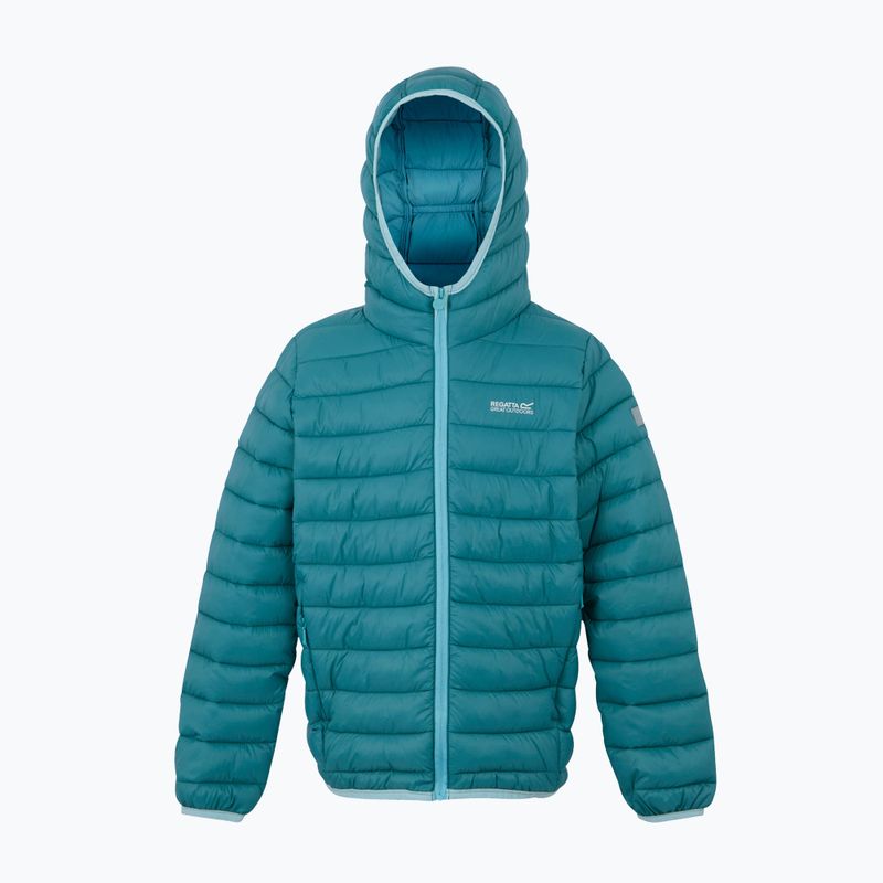 Geacă pentru copii REGATTA Hooded Marizion storm blue/nordic blue