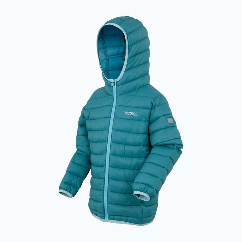 Geacă pentru copii REGATTA Hooded Marizion storm blue/nordic blue 3