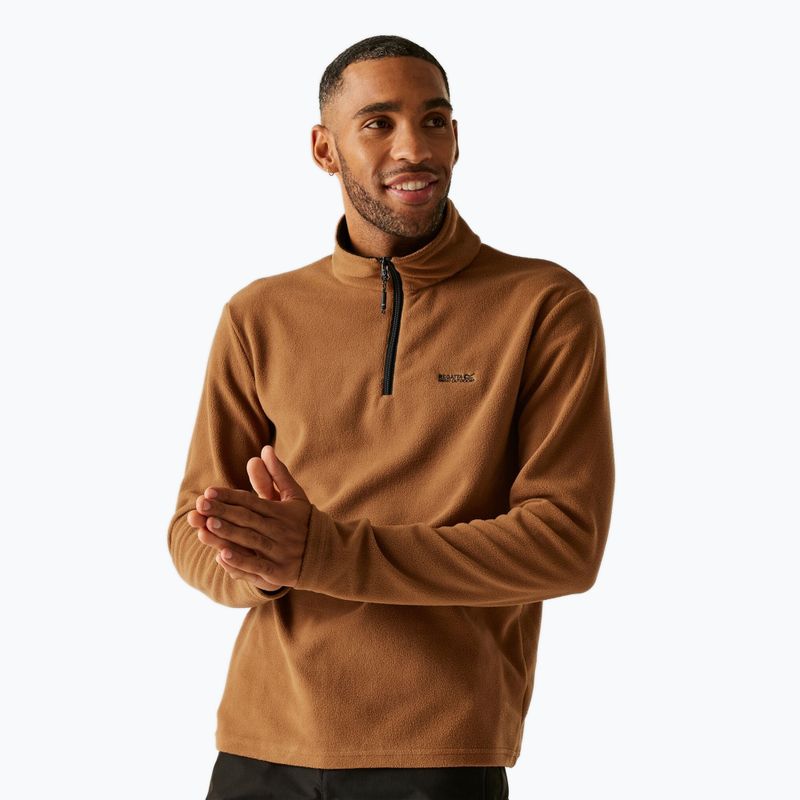 Bluză fleece pentru bărbați REGATTA Thompson nut brown