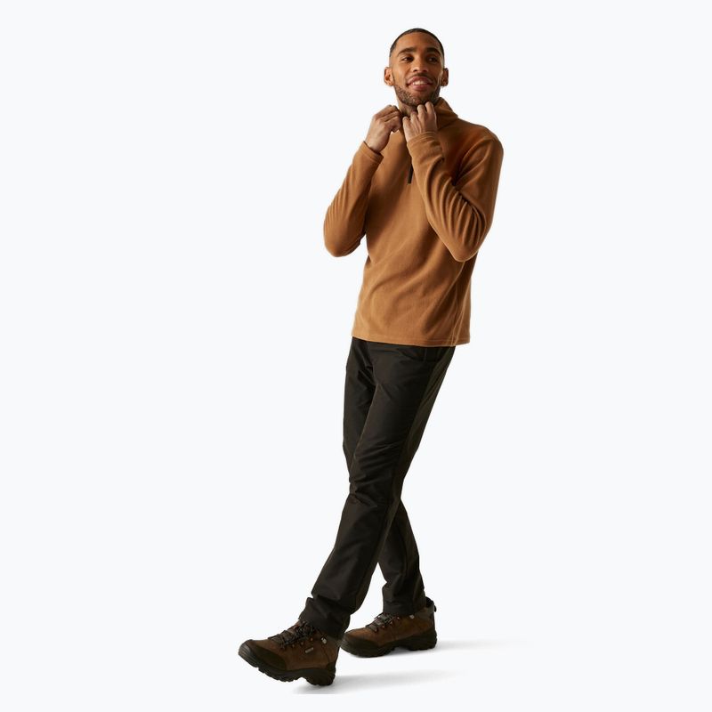 Bluză fleece pentru bărbați REGATTA Thompson nut brown 2