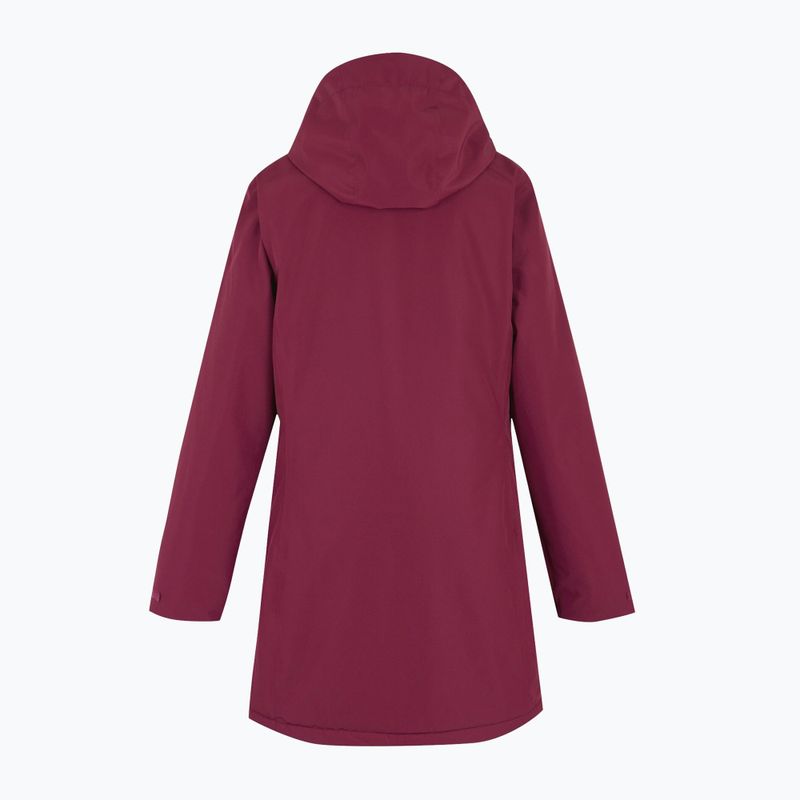 Geacă de ploaie pentru femei Regatta Tamlin dark pimento 10