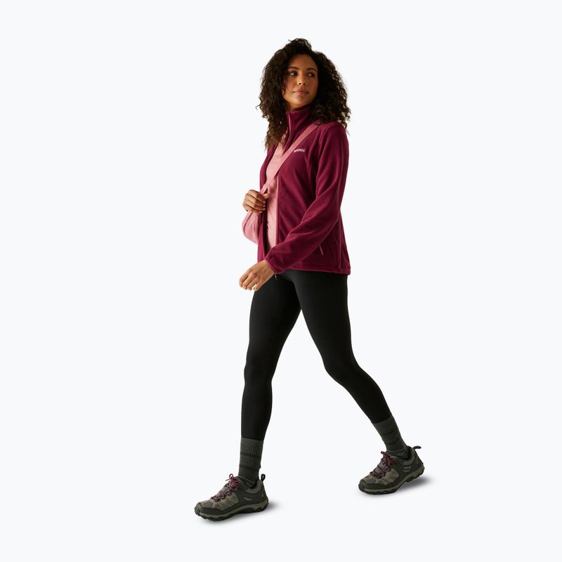 Bluză fleece pentru femei REGATTA Floreo IV dark pimento 2