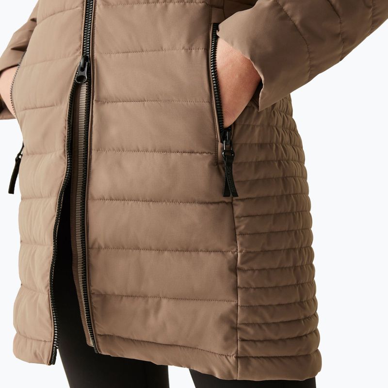 Palton izolat pentru femei REGATTA Andria mocha/perfectly pale 6