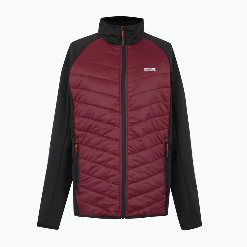 Geacă 3în1 pentru bărbați REGATTA Sacramento dark maroon/black 13