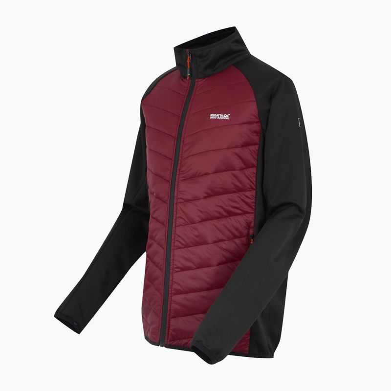 Geacă 3în1 pentru bărbați REGATTA Sacramento dark maroon/black 15