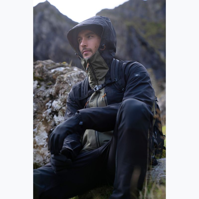 Geacă 3în1 pentru bărbați REGATTA Sacramento olive night/black 16