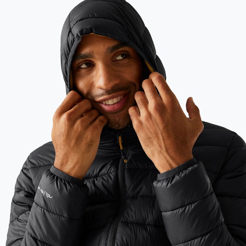 Geacă pentru bărbați REGATTA Hooded Marizion ash/gold 4