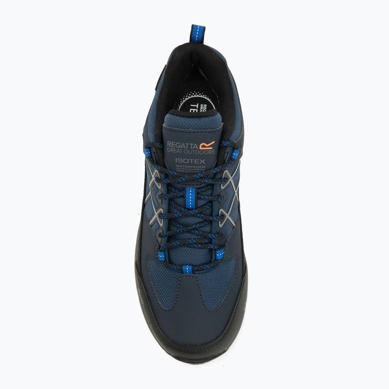 Încălțăminte de trekking pentru bărbați REGATTA Samaris III Low navy/snorkel blue 5