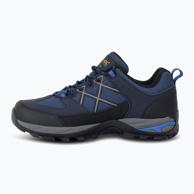 Bocanci de trekking pentru bărbați REGATTA Samaris III Low navy/snorkel blue 3