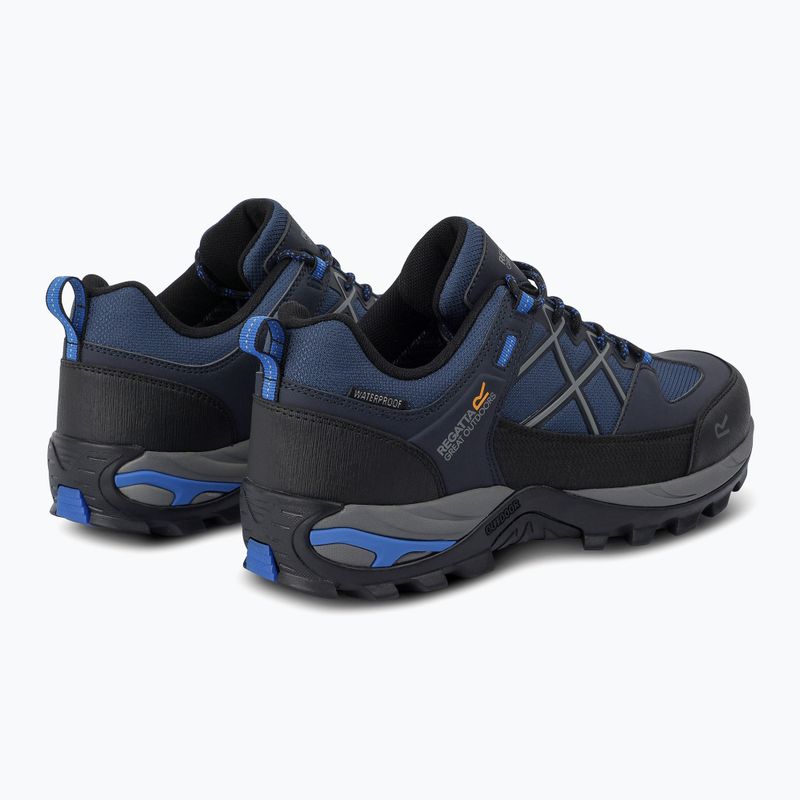 Încălțăminte de trekking pentru bărbați REGATTA Samaris III Low navy/snorkel blue 11